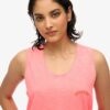 Essential Logo Garment Dye Vest Top
