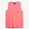 Essential Logo Garment Dye Vest Top