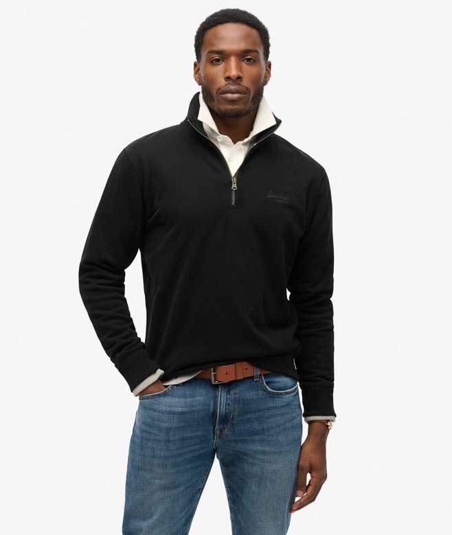 Essential Logo Half Zip Sweatshirt Essential Logo Half Zip Sweatshirt