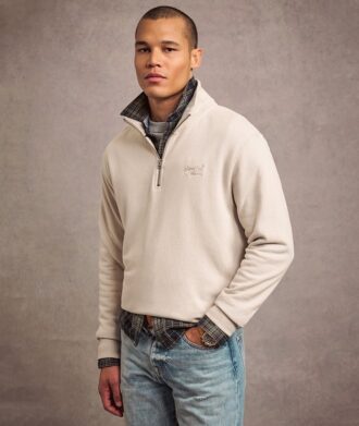 Essential Logo Half Zip Sweatshirt