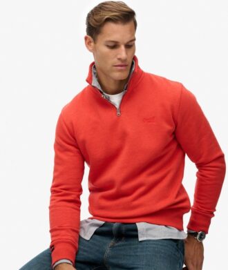 Essential Logo Half Zip Sweatshirt
