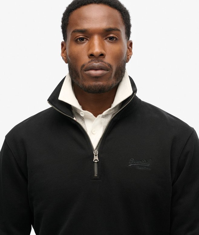 Essential Logo Half Zip Sweatshirt Essential Logo Half Zip Sweatshirt