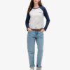 Essential Logo Long Sleeve Baseball Top