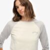 Essential Logo Long Sleeve Baseball Top