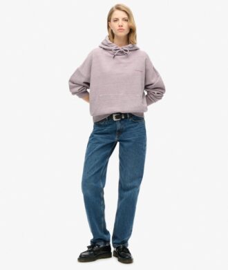 Essential Logo Overdyed Hoodie