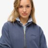 Essential Logo Oversized Half Zip Sweatshirt Essential Logo Oversized Half Zip Sweatshirt