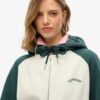 Essential Logo Oversized Raglan Zip Hoodie
