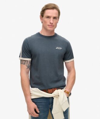 Essential Logo Retro Striped T-Shirt