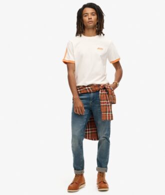Essential Logo Retro Striped T-Shirt