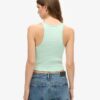 Essential Logo Striped Racer Vest Top