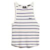 Essential Logo Striped Racer Vest Top