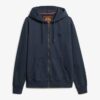 Essential Logo Washed Zip Hoodie Essential Logo Washed Zip Hoodie