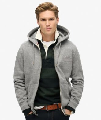 Essential Logo Zip Hoodie