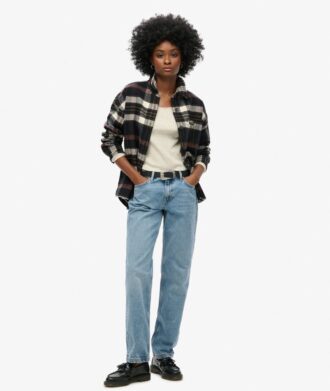 Essential Long Sleeve Rib Lace Top