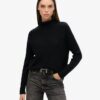 Essential Rib Knit Rollneck Jumper