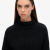 Essential Rib Knit Rollneck Jumper