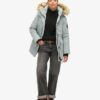 Everest Faux Fur Hooded Parka Coat