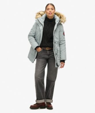 Everest Faux Fur Hooded Parka Coat