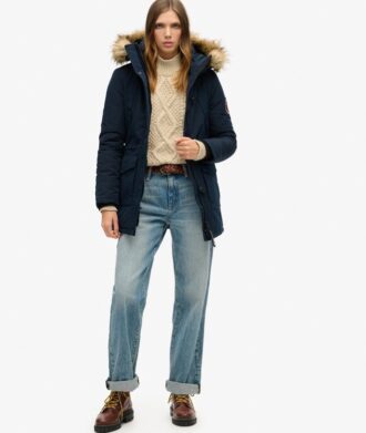 Everest Faux Fur Hooded Parka Coat