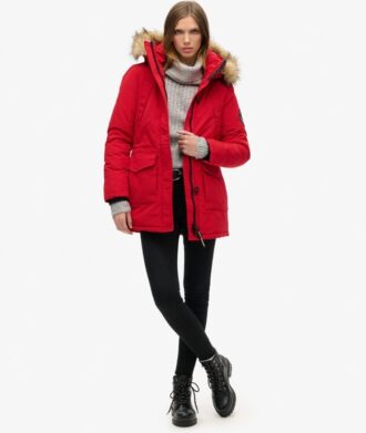 Everest Faux Fur Hooded Parka Coat