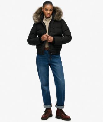 Everest Hooded Bomber Jacket
