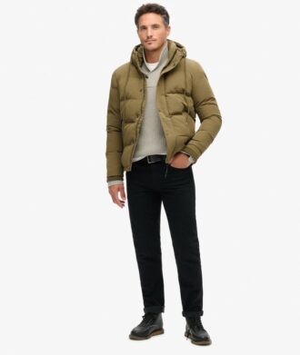 Everest Short Hooded Puffer Jacket