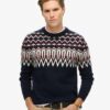 Fairisle Knit Crew Jumper