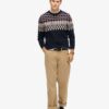 Fairisle Knit Crew Jumper