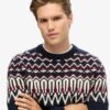 Fairisle Knit Crew Jumper