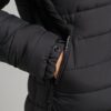 Faux Fur Hooded Longline Light Padded Puffer Coat