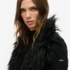 Faux Fur Lined Afghan Coat