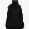 Faux Fur Lined Afghan Coat