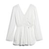 Flare Sleeve Cut out Playsuit