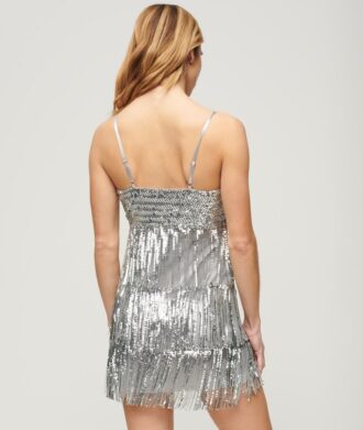 Fringe Cami Mini Dress