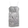 Fringe Cami Mini Dress