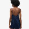 Fringe V Neck Cami Mini Dress