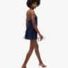 Fringe V Neck Cami Mini Dress