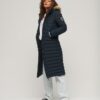 Fuji Hooded Longline Puffer Coat