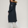 Fuji Hooded Longline Puffer Coat
