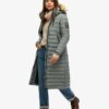 Fuji Hooded Longline Puffer Coat