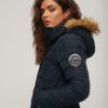 Fuji Hooded Longline Puffer Coat