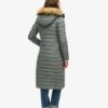 Fuji Hooded Longline Puffer Coat