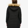 Fuji Hooded Mid Length Puffer Coat