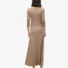 Half Button Midi Dress