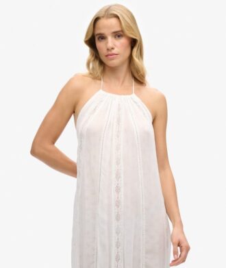 Halter Neck Midi Dress