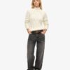High Neck Cable Knit Jumper