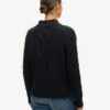 High Neck Cable Knit Jumper