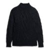 High Neck Cable Knit Jumper