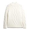 High Neck Cable Knit Jumper