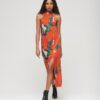 High Neck Maxi Dress